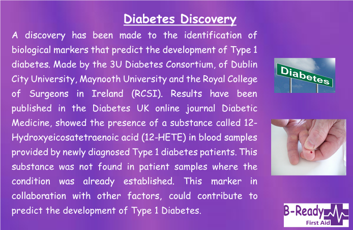 Diabetes Discovery by B-Ready First Aid