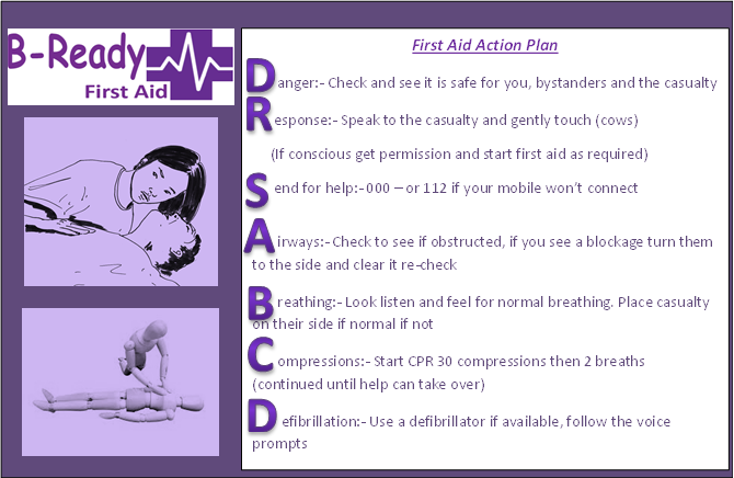 Action Plan for CPR training by B-Ready First Aid
