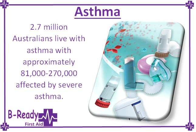 Asthma First Aid is most important as is CPR knowledge incase it all escalates. 
