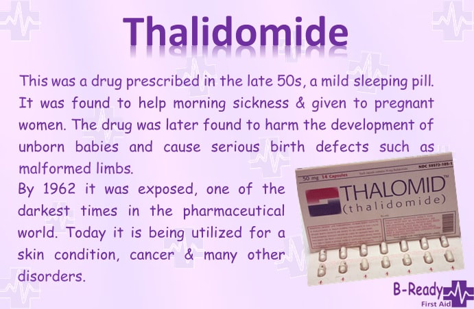 The dangers of Thalidomide