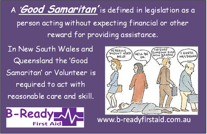 Good Samaritan's by B-Ready First Aid