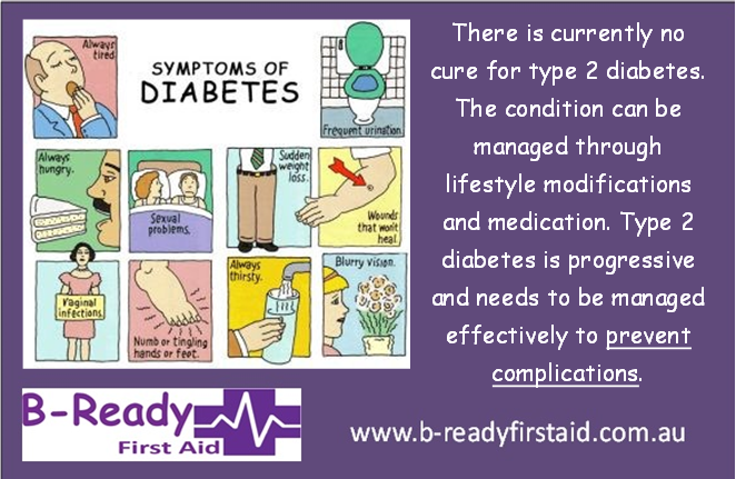Diabetes types by B-Ready First Aid