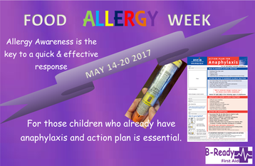 Food Allergy Week by B-Ready First Aid
